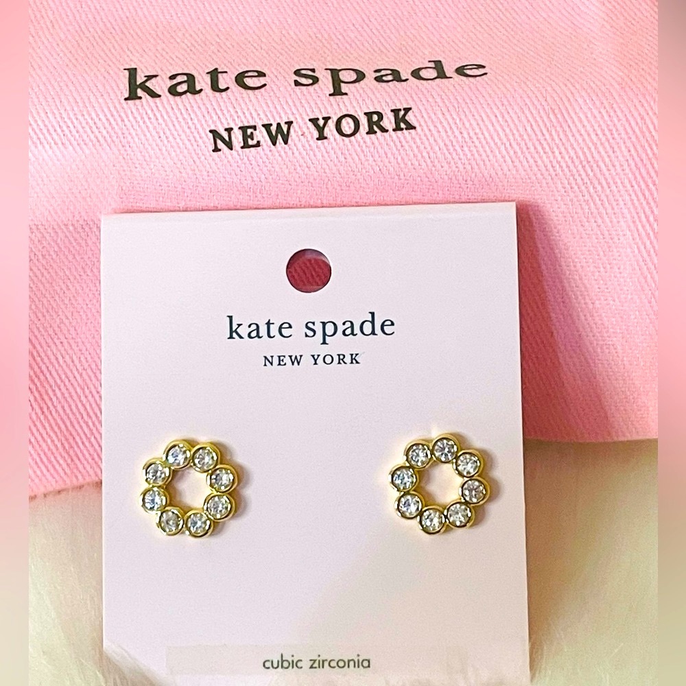 NWT Kate Spade full circle Studs Earings - Picture 2 of 3